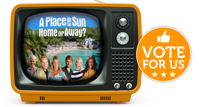 A Place in the Sun Nominated for TV Choice Award!