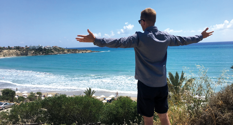 Why Jonnie Irwin loves the beaches of Cyprus
