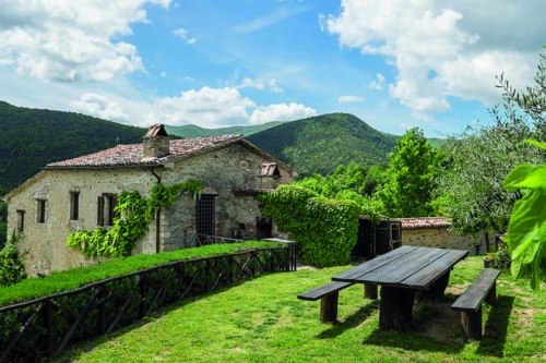 Umbria house and view