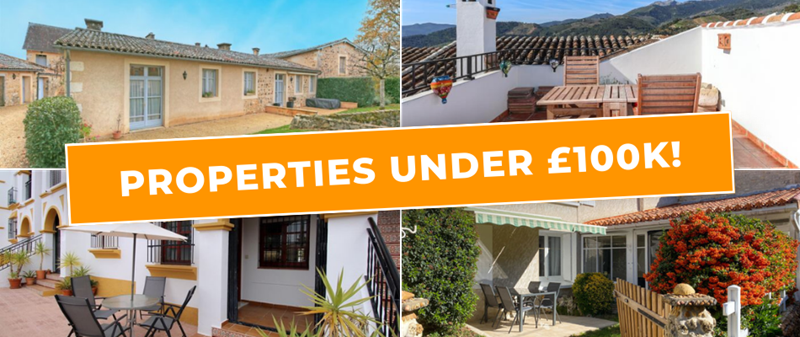 Overseas properties under £100,000 to celebrate 100K followers on Facebook!