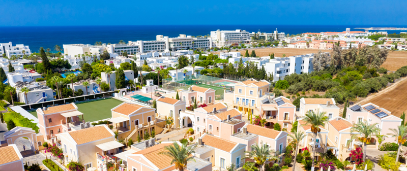 How far will the typical budget of €300,000 (£260k) go in Cyprus?