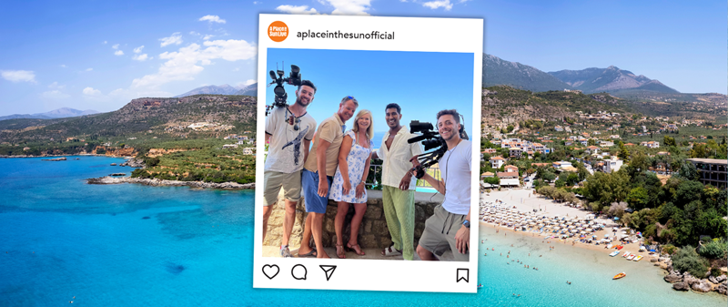 “After finding a house in Greece, we built another one next door”