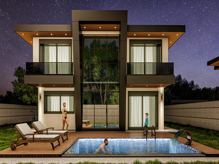 Image No.18-Villa / Détaché de 3 chambres à vendre à Belek