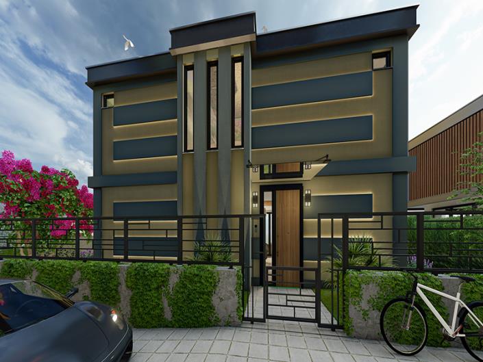 Image No.12-Villa / Détaché de 4 chambres à vendre à Bektas