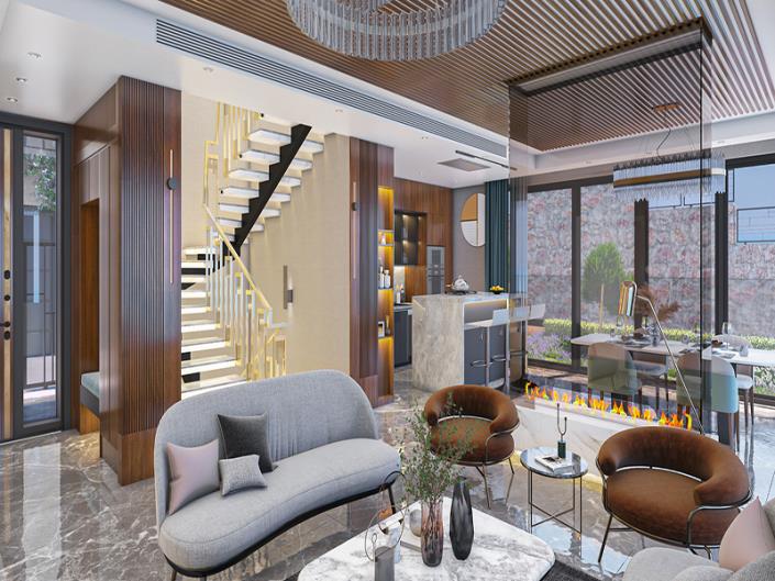 Image No.3-Villa / Détaché de 4 chambres à vendre à Bektas