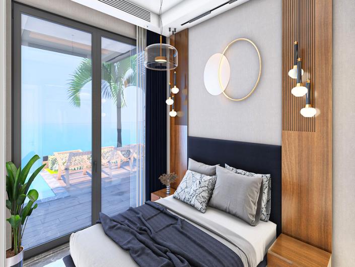 Image No.21-Villa / Détaché de 4 chambres à vendre à Bektas