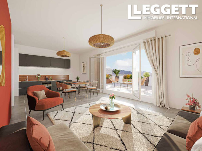 Image No.2-Appartement de 2 chambres à vendre à Thonon-les-Bains