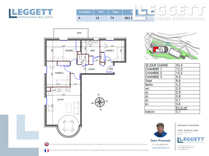 Image No.2-3 Bed Apartment for sale