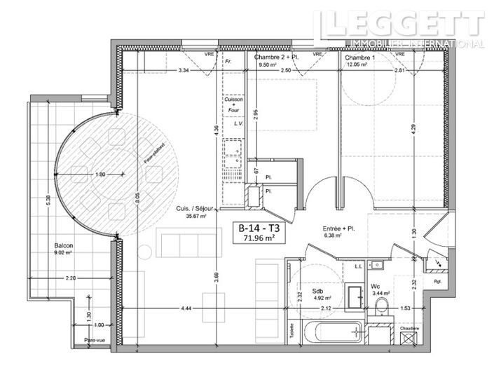 Image No.6-2 Bed Apartment for sale