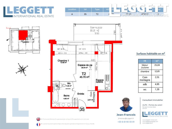 Image No.8-1 Bed Apartment for sale