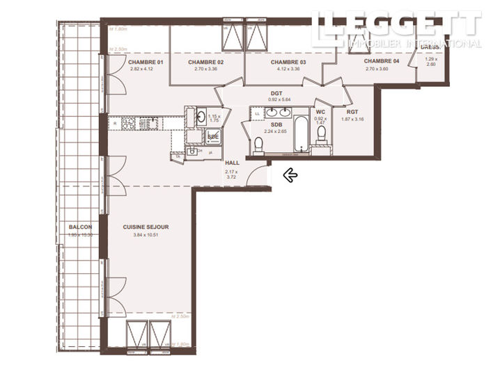 Image No.5-4 Bed Apartment for sale