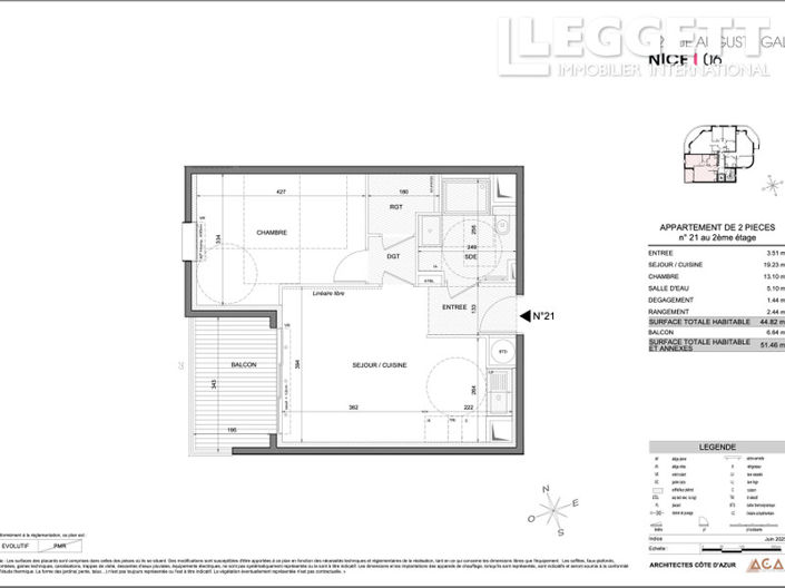 Image No.5-Appartement de 1 chambre à vendre à Nice