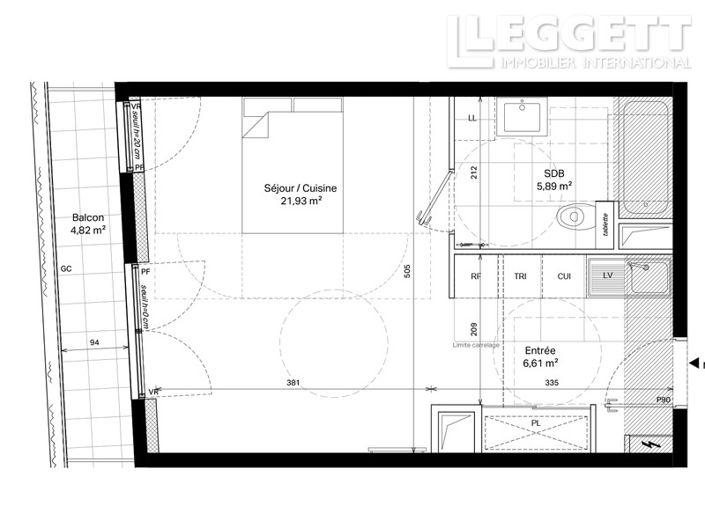 Image No.10-1 Bed Apartment for sale