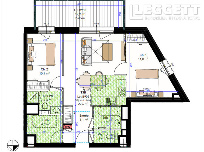 Image No.4-2 Bed Apartment for sale