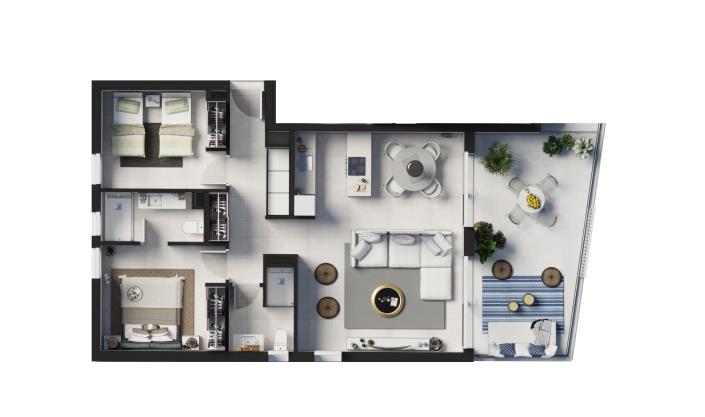 Image No.40-2 Bed Apartment for sale