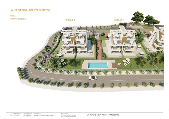 Image No.3-Appartement de 2 chambres à vendre à Hacienda del Alamo