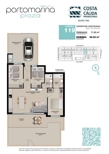 Image No.29-3 Bed Apartment for sale
