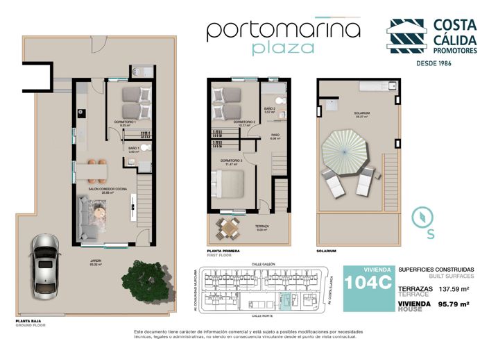 Image No.25-3 Bed Townhouse for sale