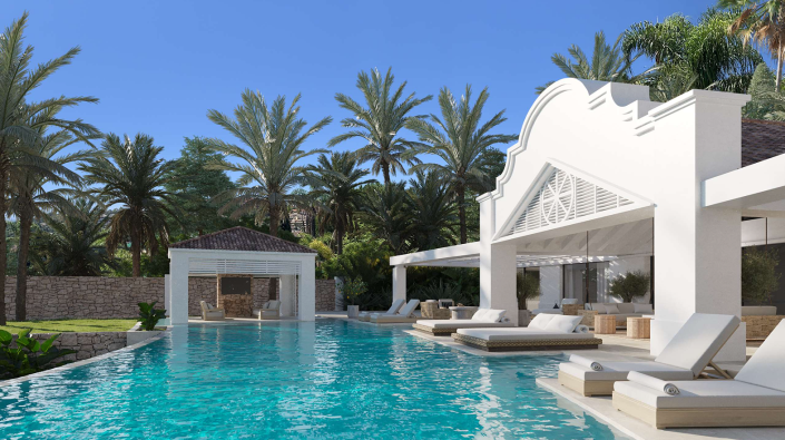 Image No.2-Villa / Détaché de 6 chambres à vendre à Nueva Andalucia