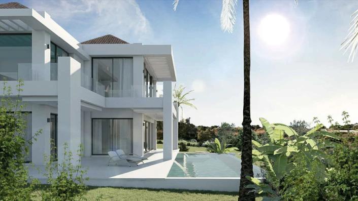 Image No.2-Villa de 4 chambres à vendre à Mijas Golf