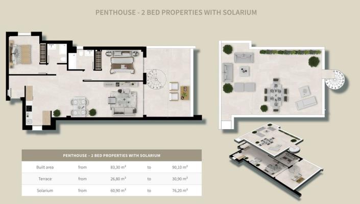 Image No.33-2 Bed Penthouse for sale