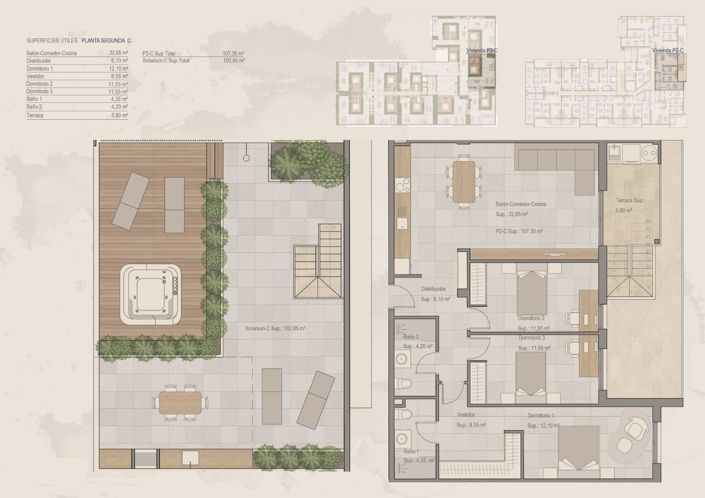 Image No.11-3 Bed Penthouse for sale