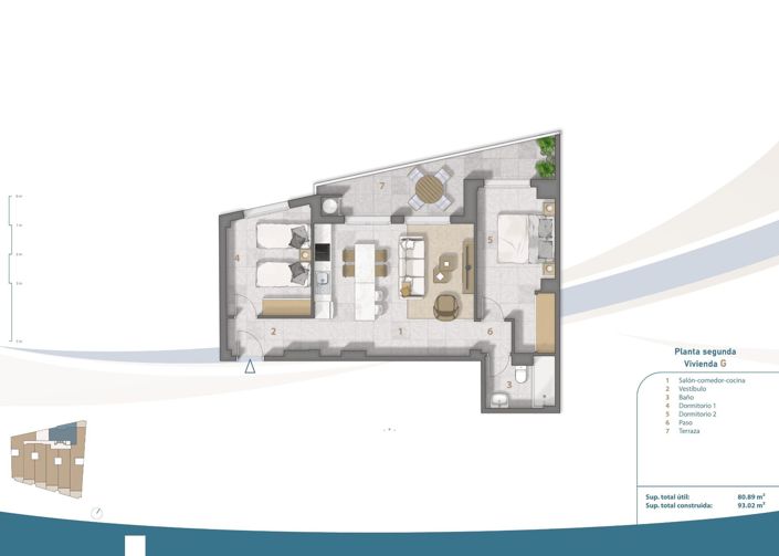 Image No.11-Penthouse de 2 chambres à vendre à San Pedro del Pinatar