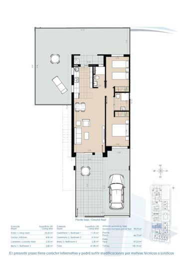 Image No.23-Bungalow de 2 chambres à vendre à Pilar de la Horadada