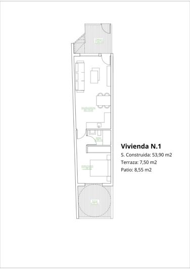 Image No.9-Bungalow de 1 chambre à vendre à San Pedro del Pinatar