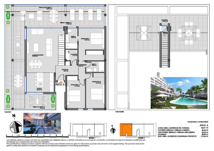 Image No.19-Penthouse de 3 chambres à vendre à Cartagena