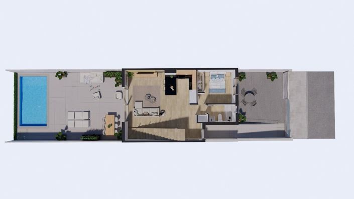 Image No.26-Maison de ville de 3 chambres à vendre à Los Alcázares