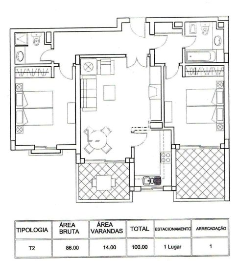 Image No.23-2 Bed Apartment for sale