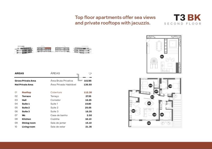 Image No.49-3 Bed Apartment for sale