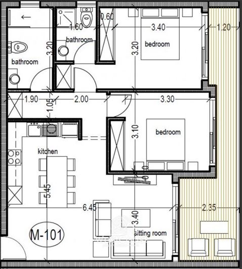 Image No.4-2 Bed Apartment for sale