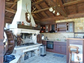 well-developed village
