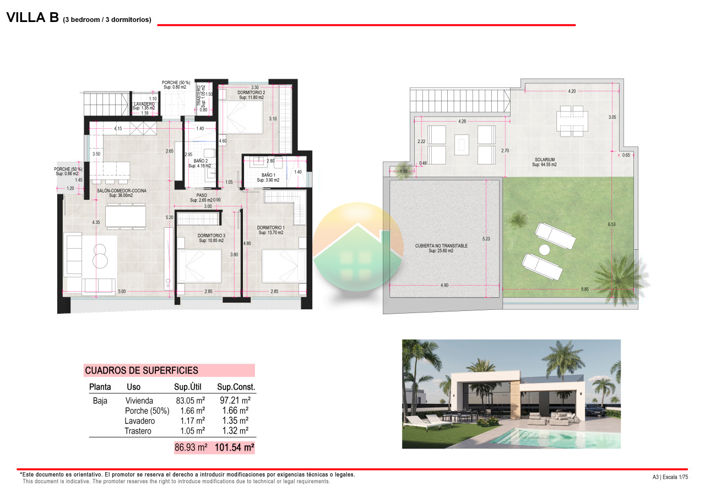 Image No.18-2 Bed Villa for sale