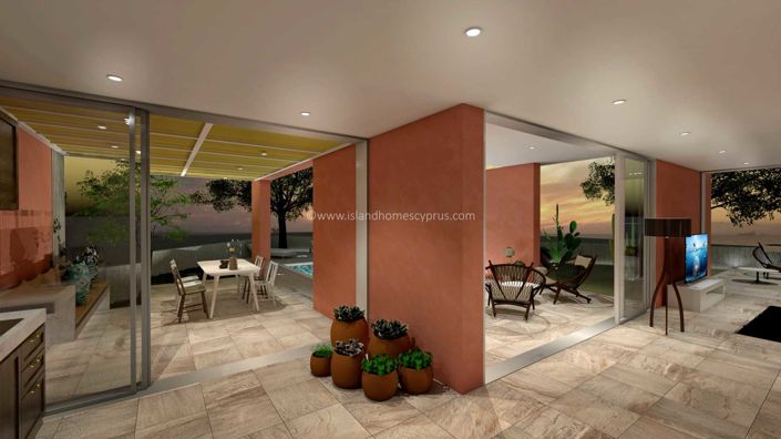 Image No.2-Villa / Détaché de 3 chambres à vendre à Protaras