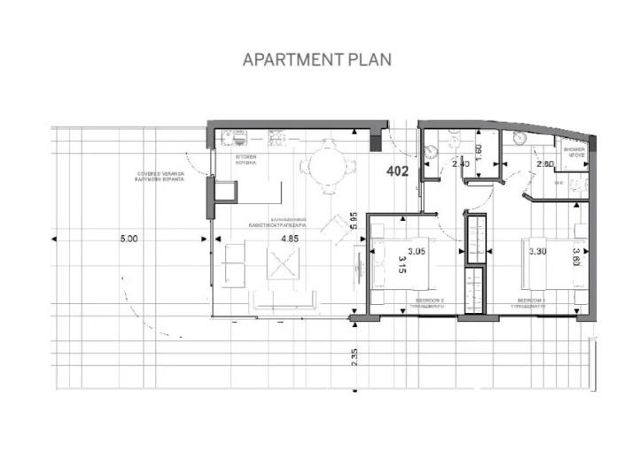Image No.10-Appartement de 2 chambres à vendre à Zakaki