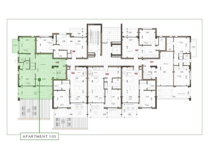 Image No.10-Appartement de 2 chambres à vendre à Zakaki