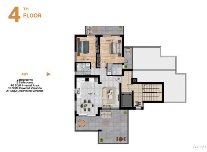 Image No.7-2 Bed Apartment for sale