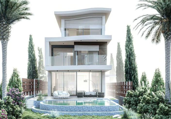 Image No.7-Villa de 4 chambres à vendre à Kissonerga