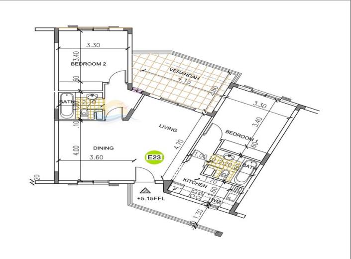 Image No.13-Appartement de 2 chambres à vendre à Geroskipou
