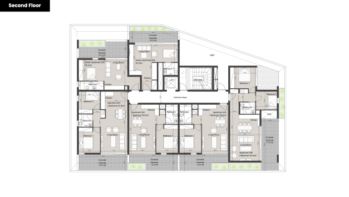 Image No.7-Appartement de 2 chambres à vendre à Agios Athanasios