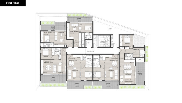 Image No.8-Appartement de 2 chambres à vendre à Agios Athanasios