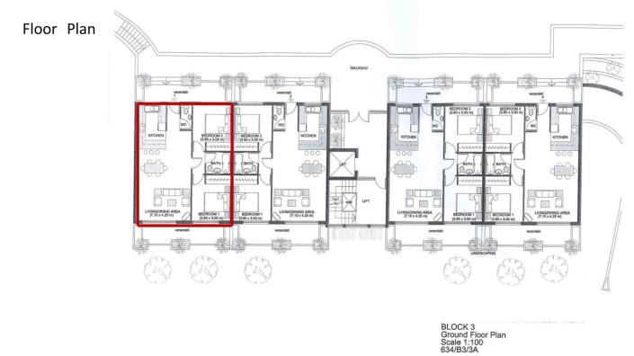 Image No.3-Appartement de 2 chambres à vendre à Universal