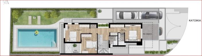 Image No.10-Villa de 6 chambres à vendre à Agios Athanasios