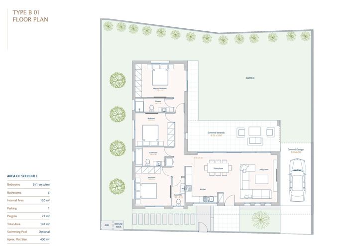 Image No.10-3 Bed Bungalow for sale