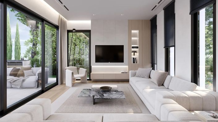 Image No.3-Villa de 4 chambres à vendre à Larnaca