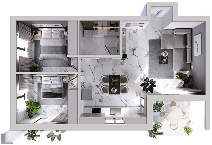 Image No.22-Appartement de 2 chambres à vendre à Limassol