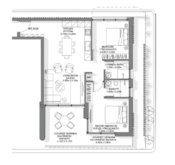 Image No.25-Appartement de 2 chambres à vendre à Paphos